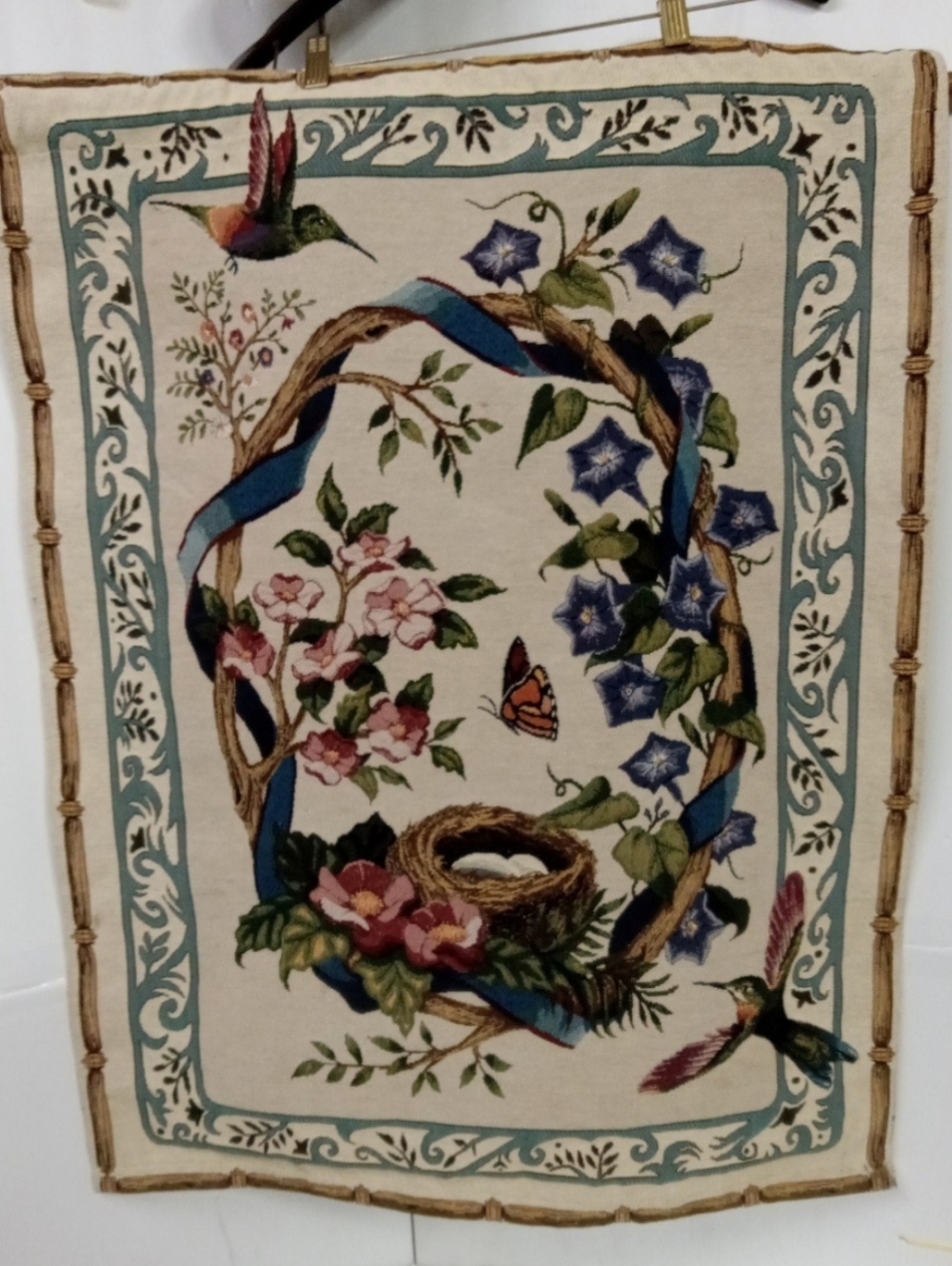 Hummingbird Tapestry Wall Hanging